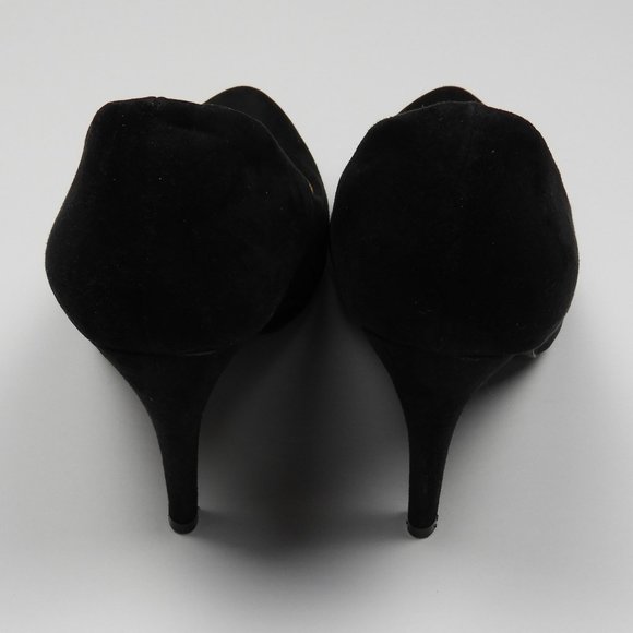 Black Suede Heels - Picture 4 of 5